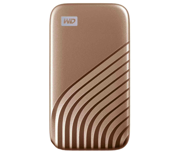 WD My Passport SSD 2TB USB 3.2 Gen. 2 Złoty - 624956 - zdjęcie